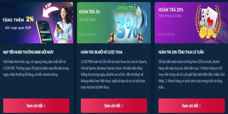 Hoàn trả hàng ngày Betway
